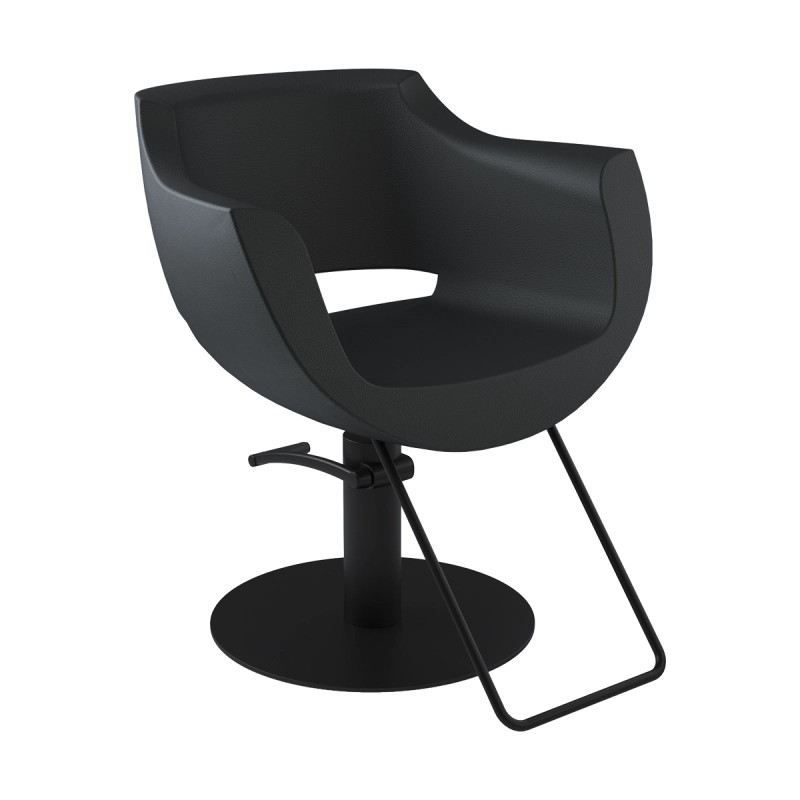 Salon Styling Chair Clust Superblack Black