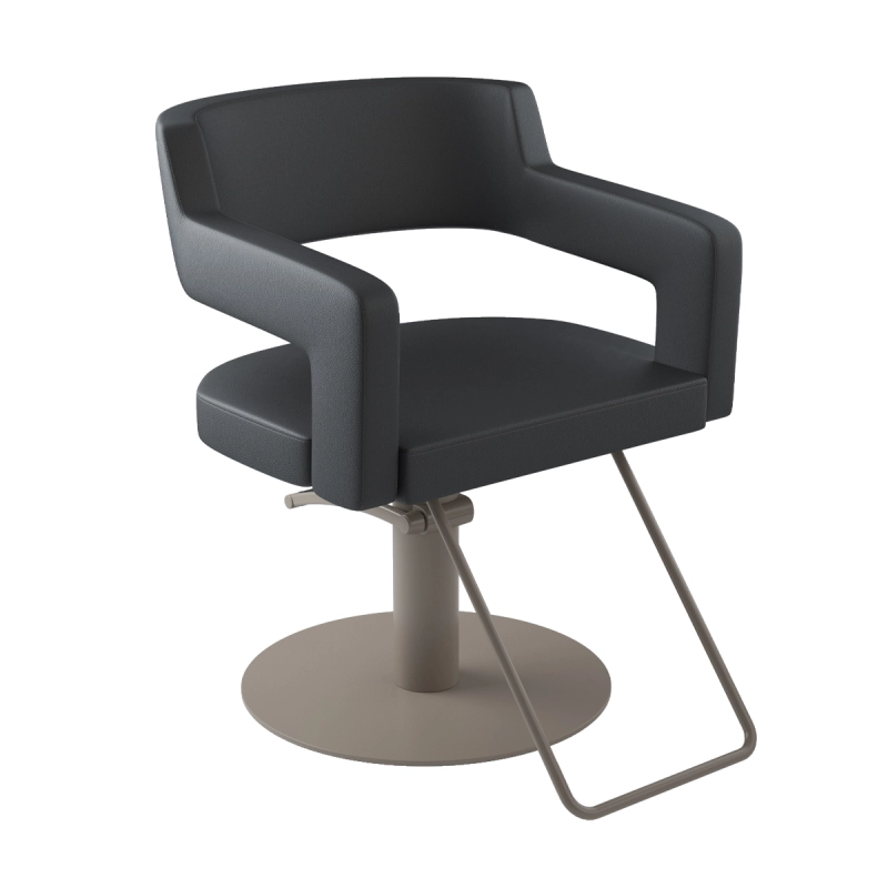 Salon Styling Chair Creusa Supercolor Black