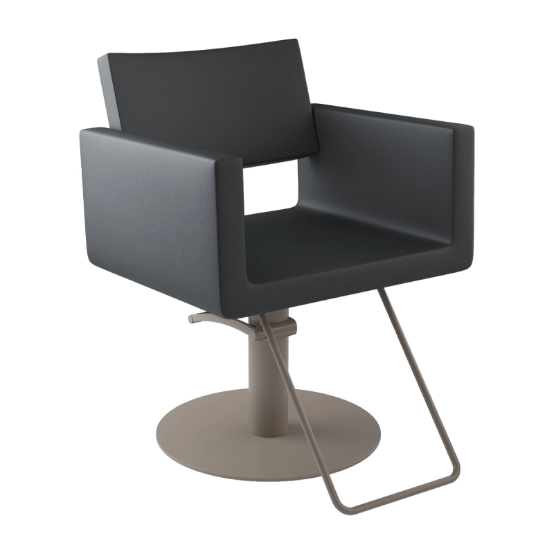 Salon Styling Chair U-Shape Supercolor Black