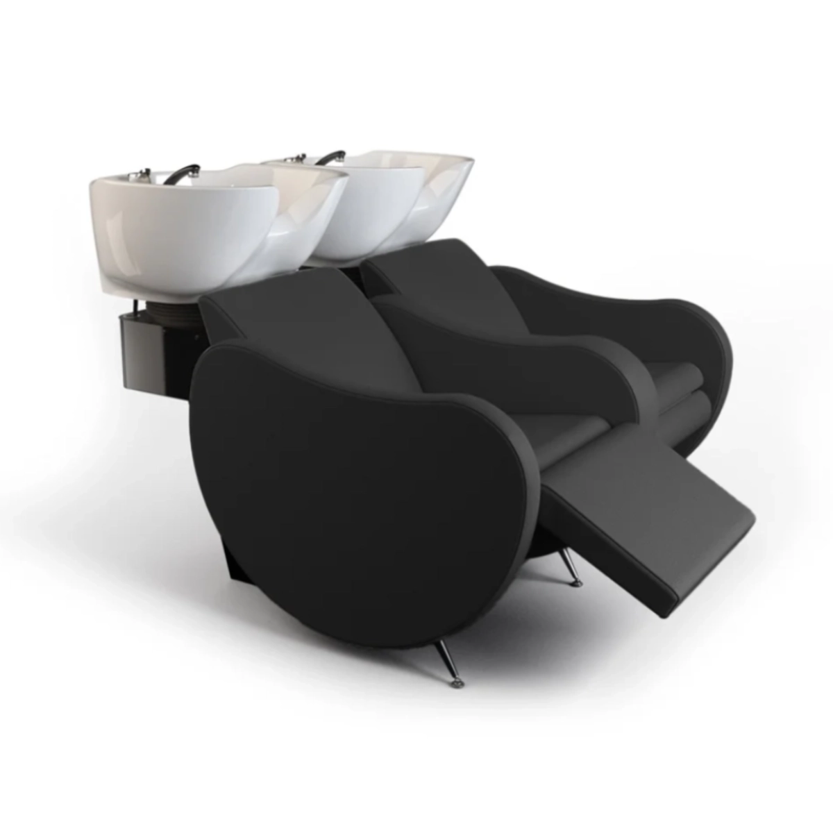 Lavatesta per Parrucchieri Mambowash 2P E Black 