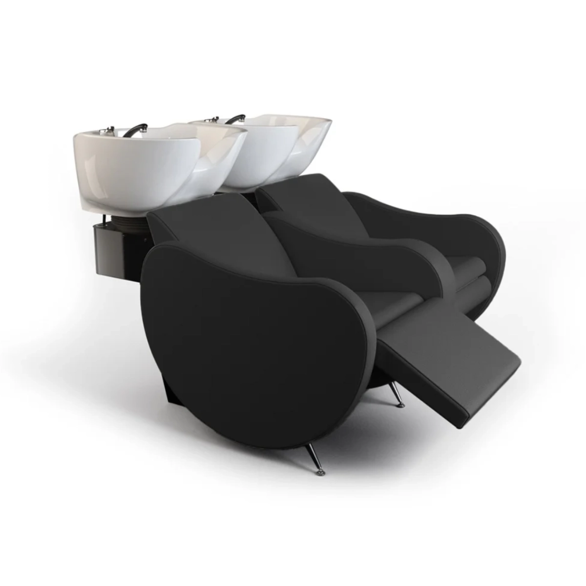 Bac de Lavage Mambowash 2P Shiatsu Black 