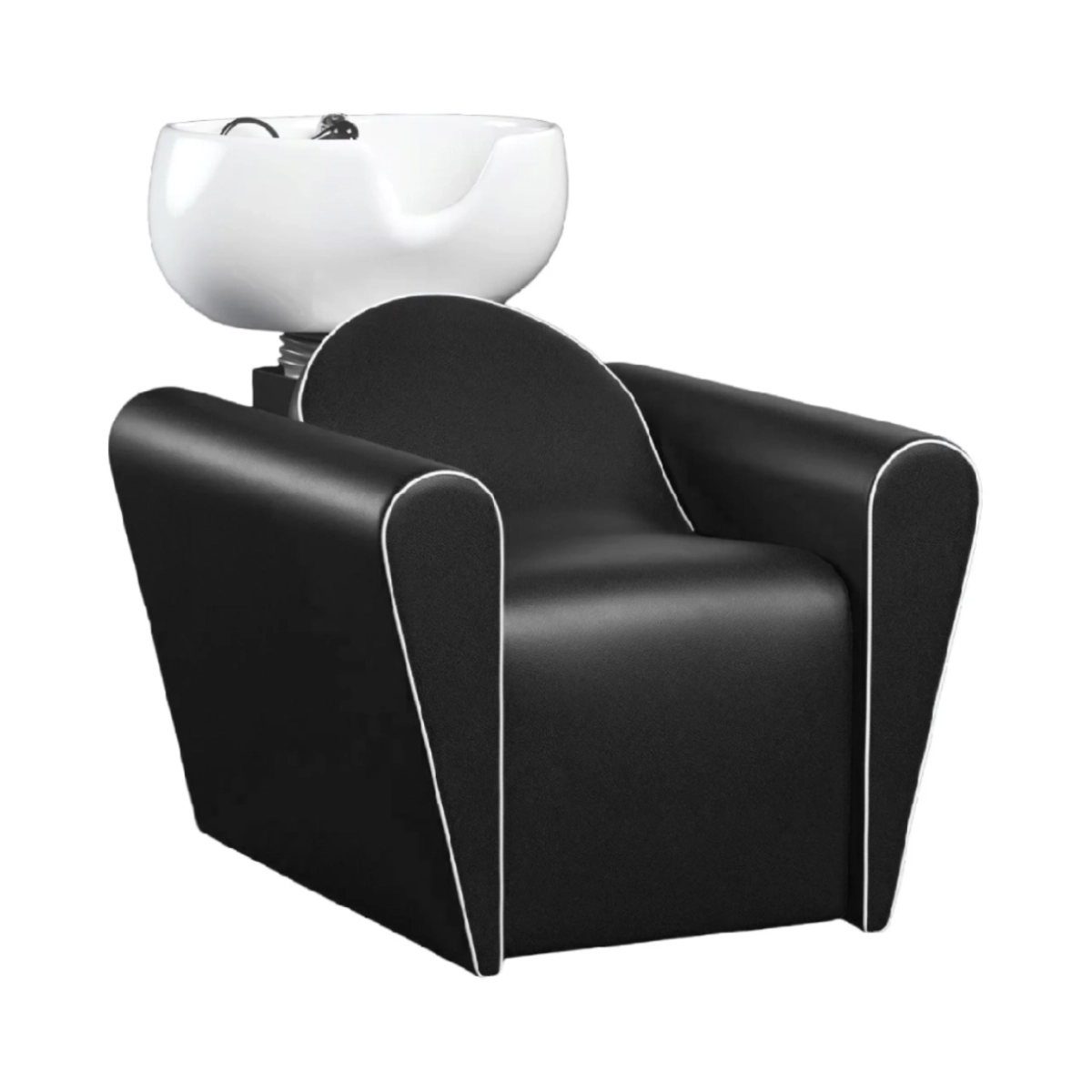 Friseur-Waschanlage Blueswash Black Shiatsu 