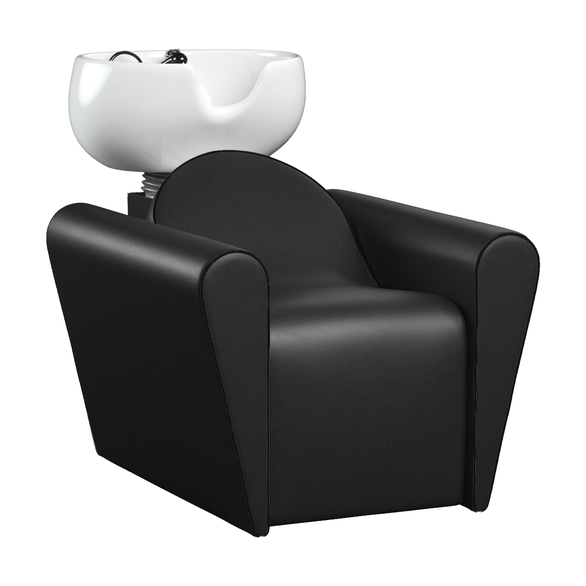 Friseur-Waschanlage Blueswash Black Shiatsu 