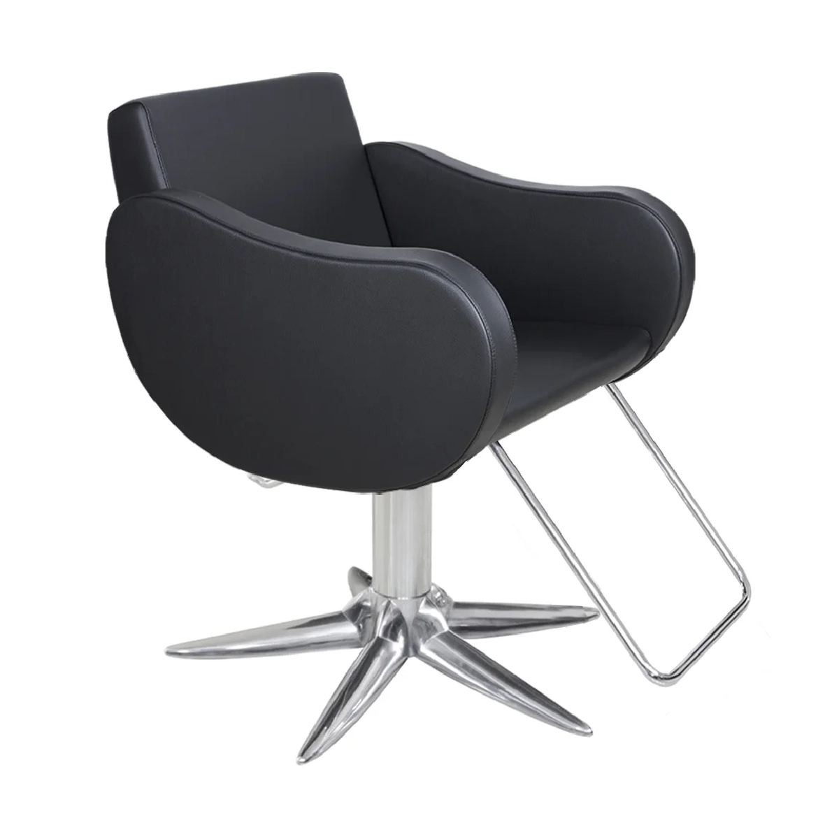 Fauteuil de Coiffure Fifties Parrot Black 
