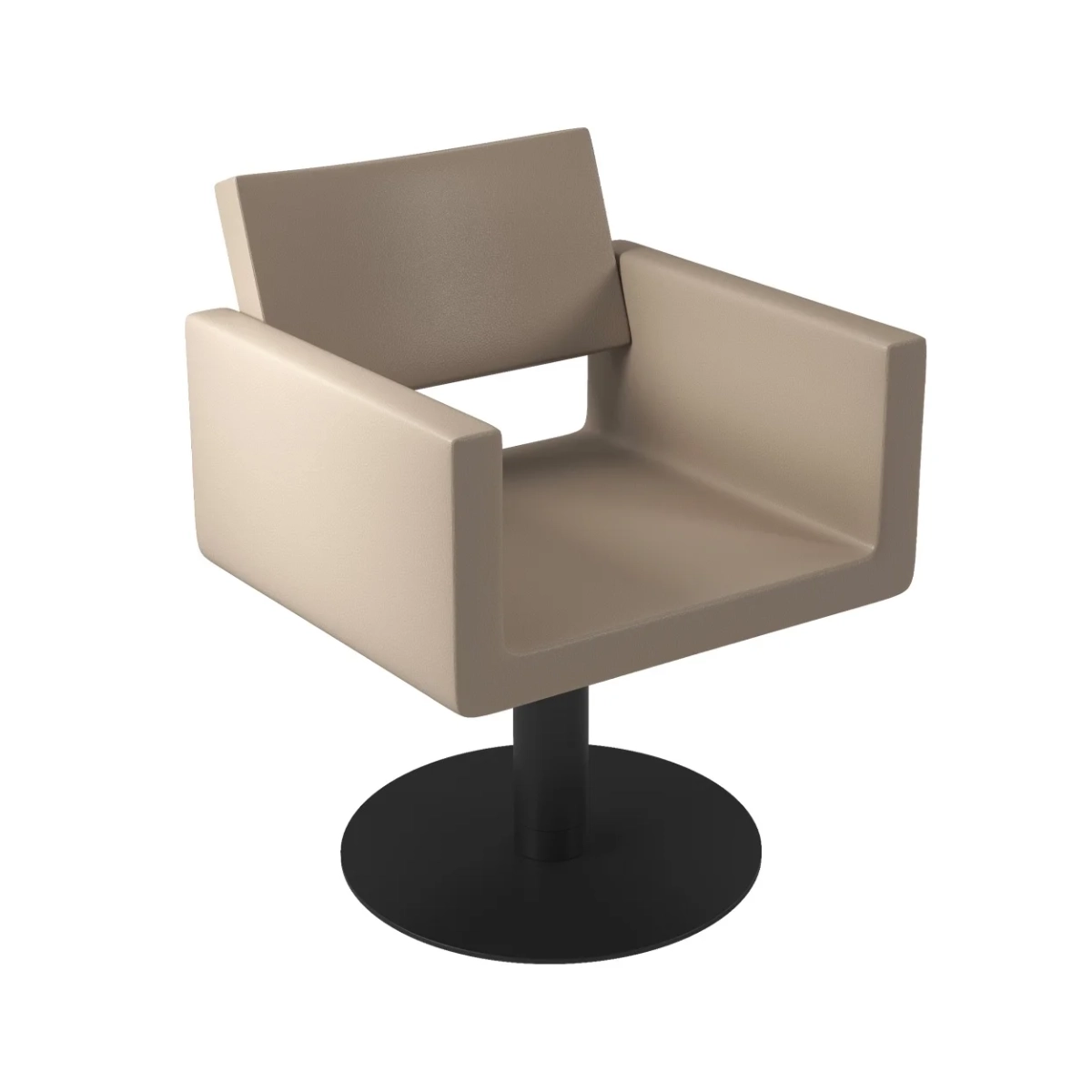 Friseurstuhl U-Shape Superblack 