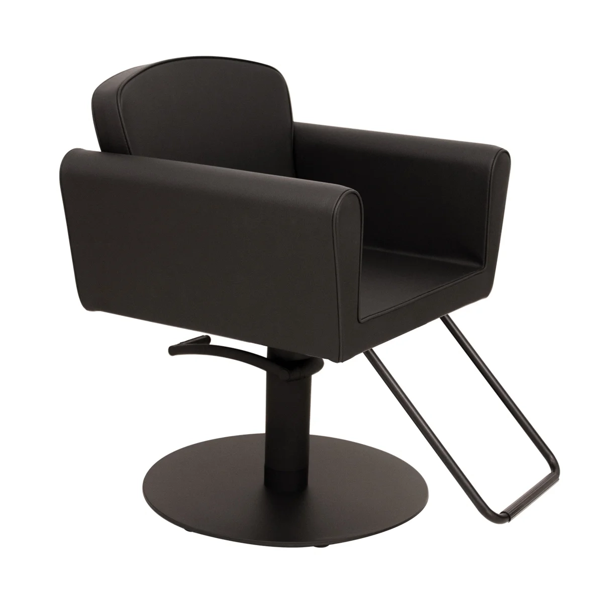 Friseurstuhl Blueschair Superblack Black 