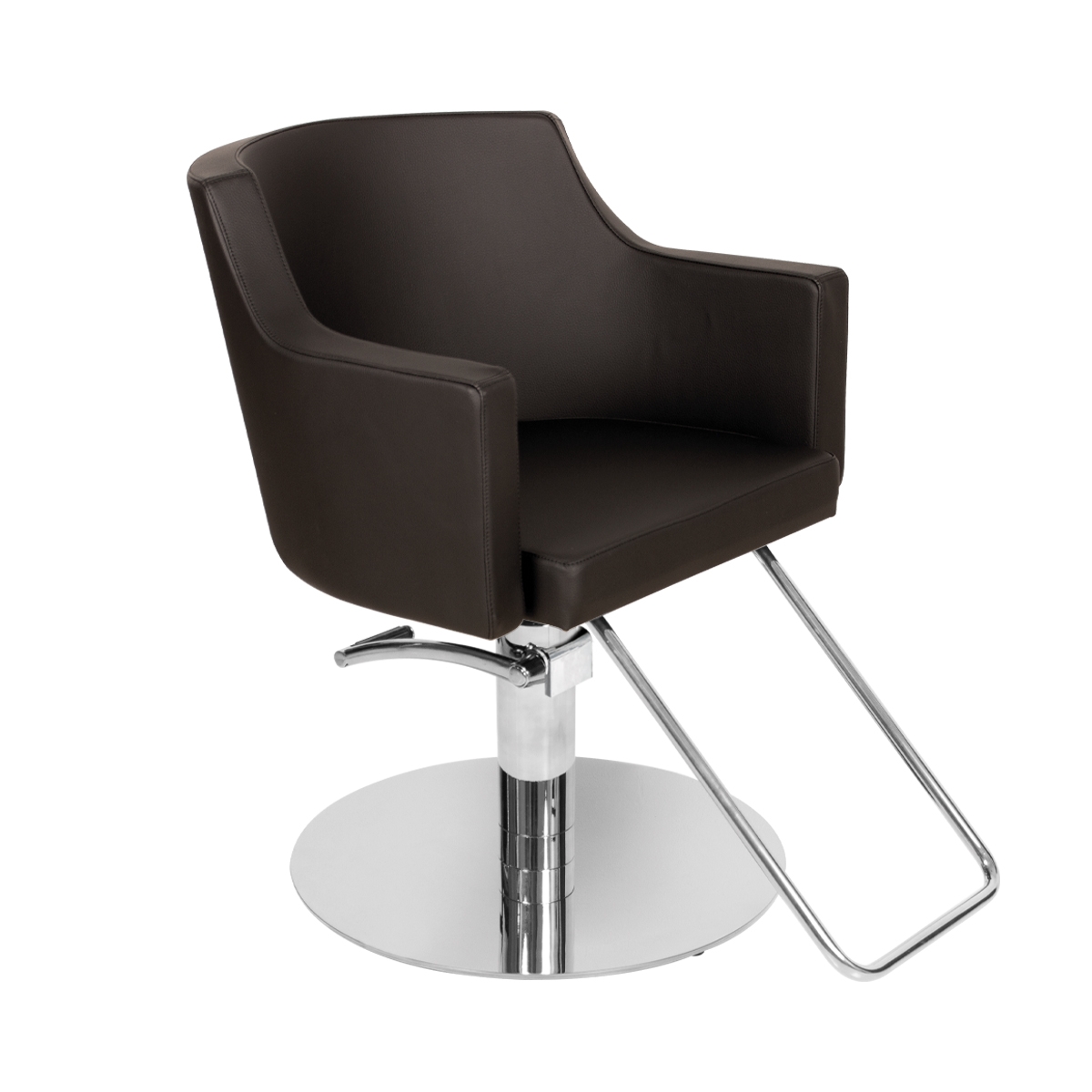 Styling Salon Chairs Birkin Supersilver Black Birkin Black