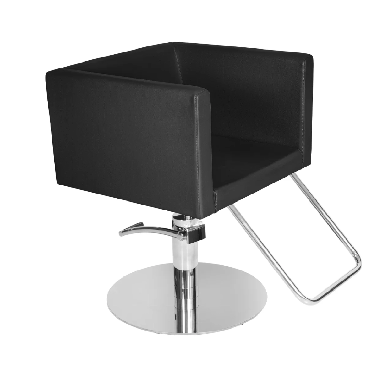 Friseurstuhl Kubika Supersilver Black  