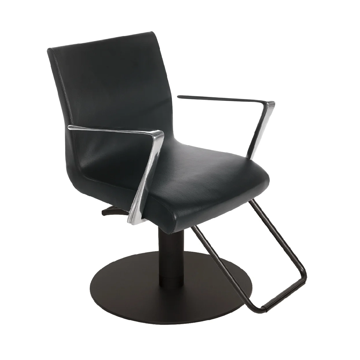 Poltrona Acconciatura Aluotis Superblack Black 