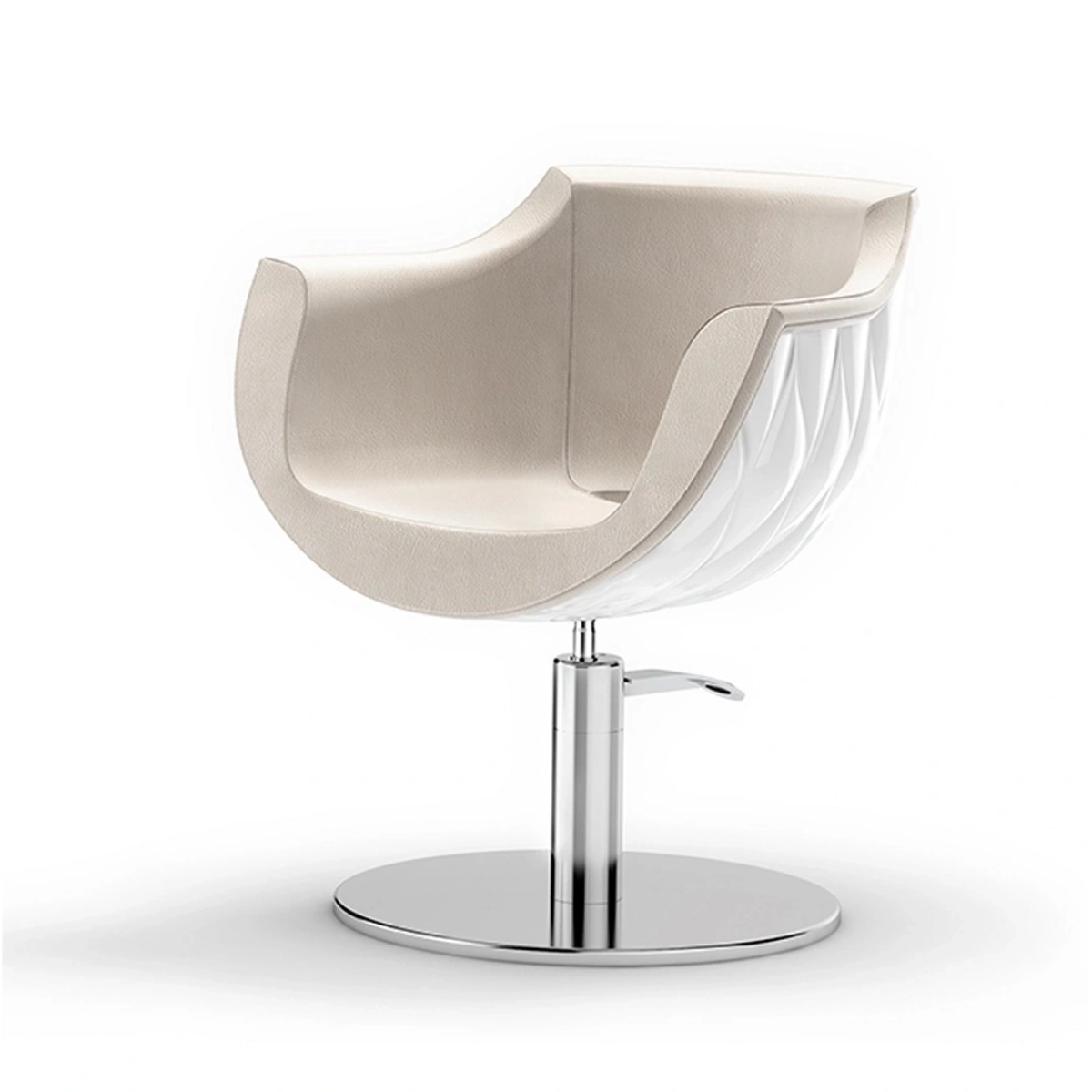 Poltrona Acconciatura Pearl Chair White 