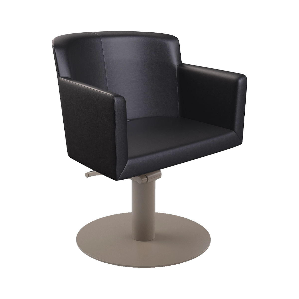 Friseurstuhl Dorian Supercolor Black 