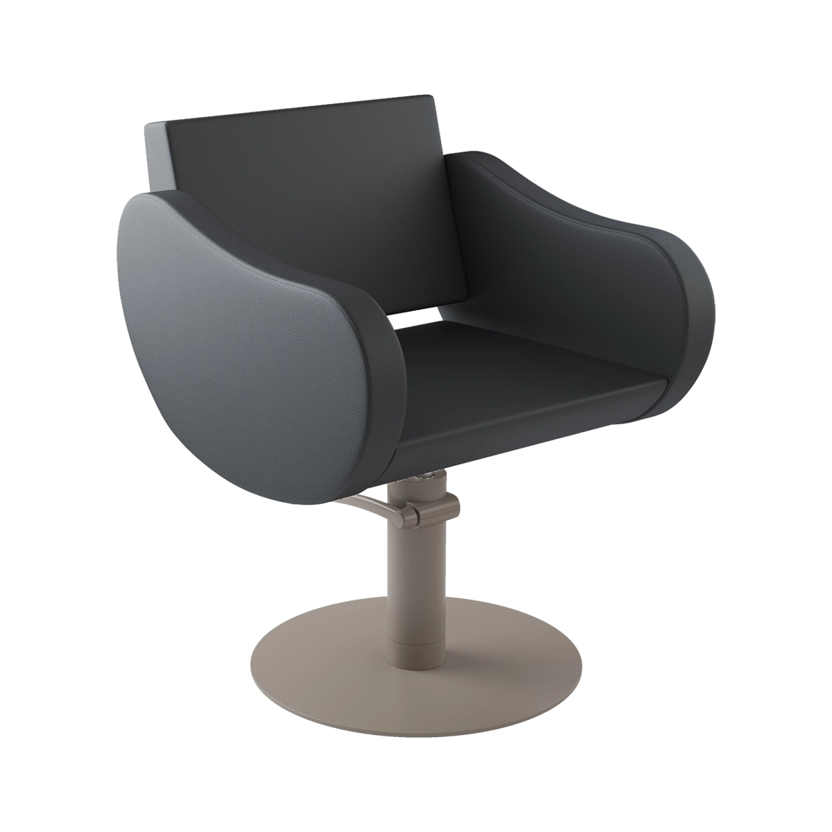 Poltrona Acconciatura Fifties Supercolor Black 