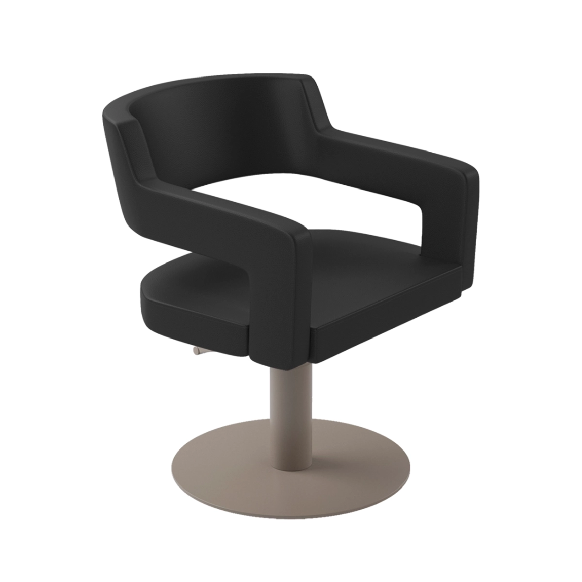 Friseurstuhl Creusa Supercolor Black 