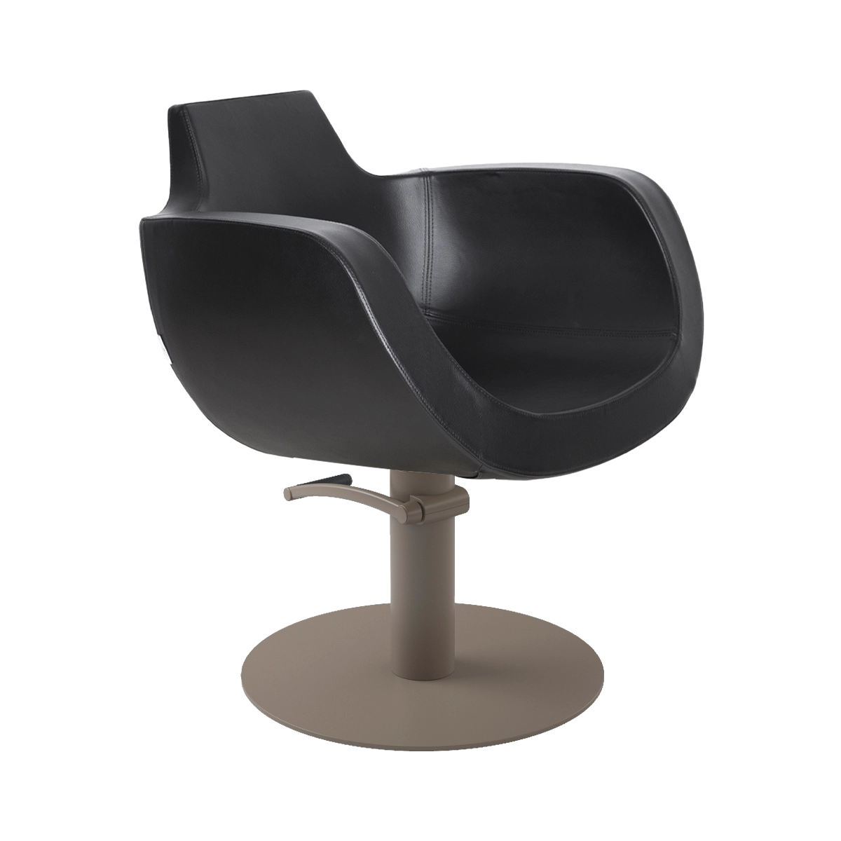 Friseurstuhl Aureole Supercolor Black 