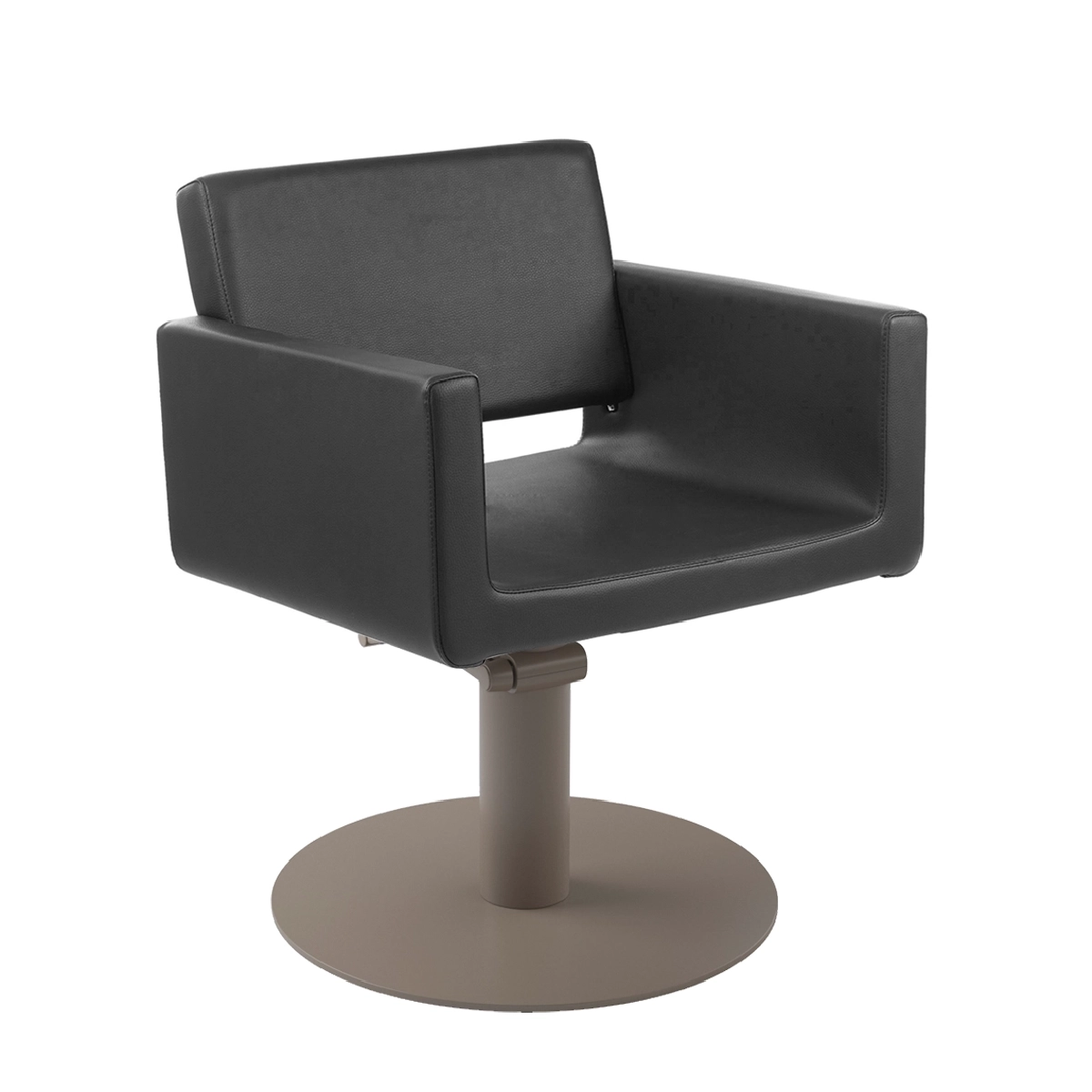 Friseurstuhl U-Shape Supercolor Black 