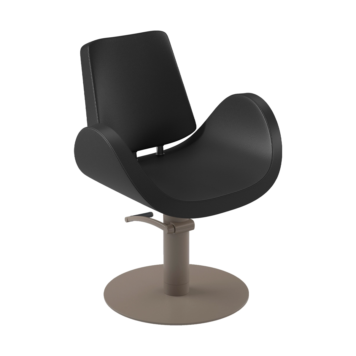 Friseurstuhl Alipes Supercolor Black 