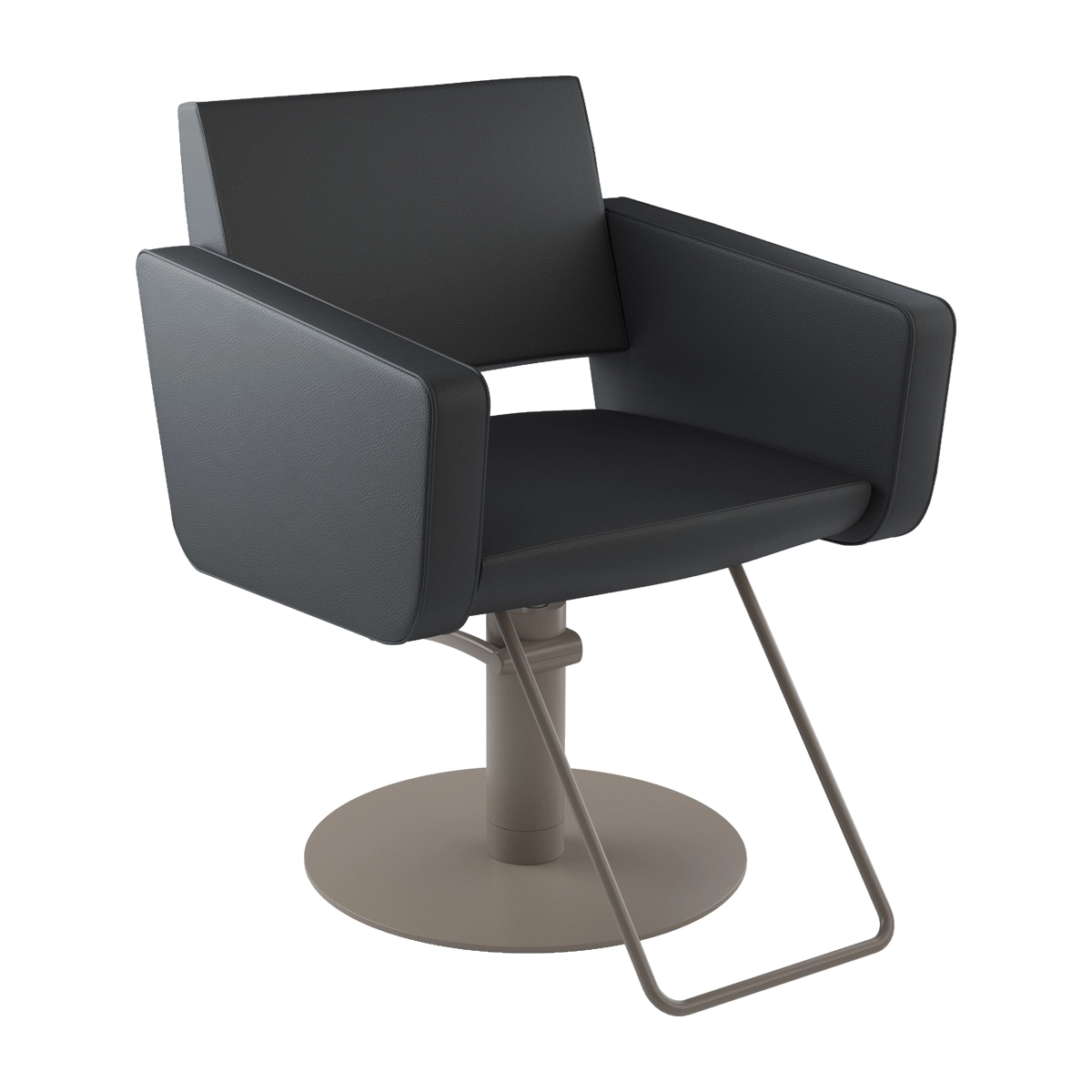 Salon Styling Chair Aeolian Supercolor Black 
