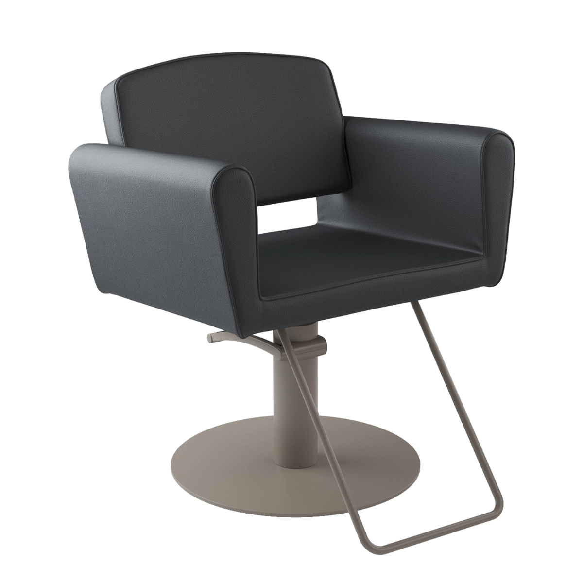 Salon Styling Chair Blueschair Supercolor Black 