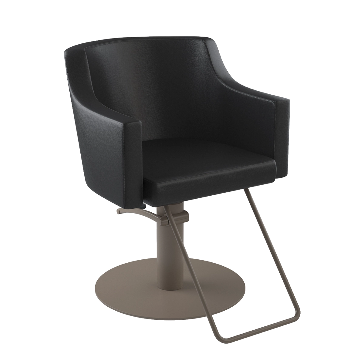 Salon Styling Chair Birkin Supercolor Black 