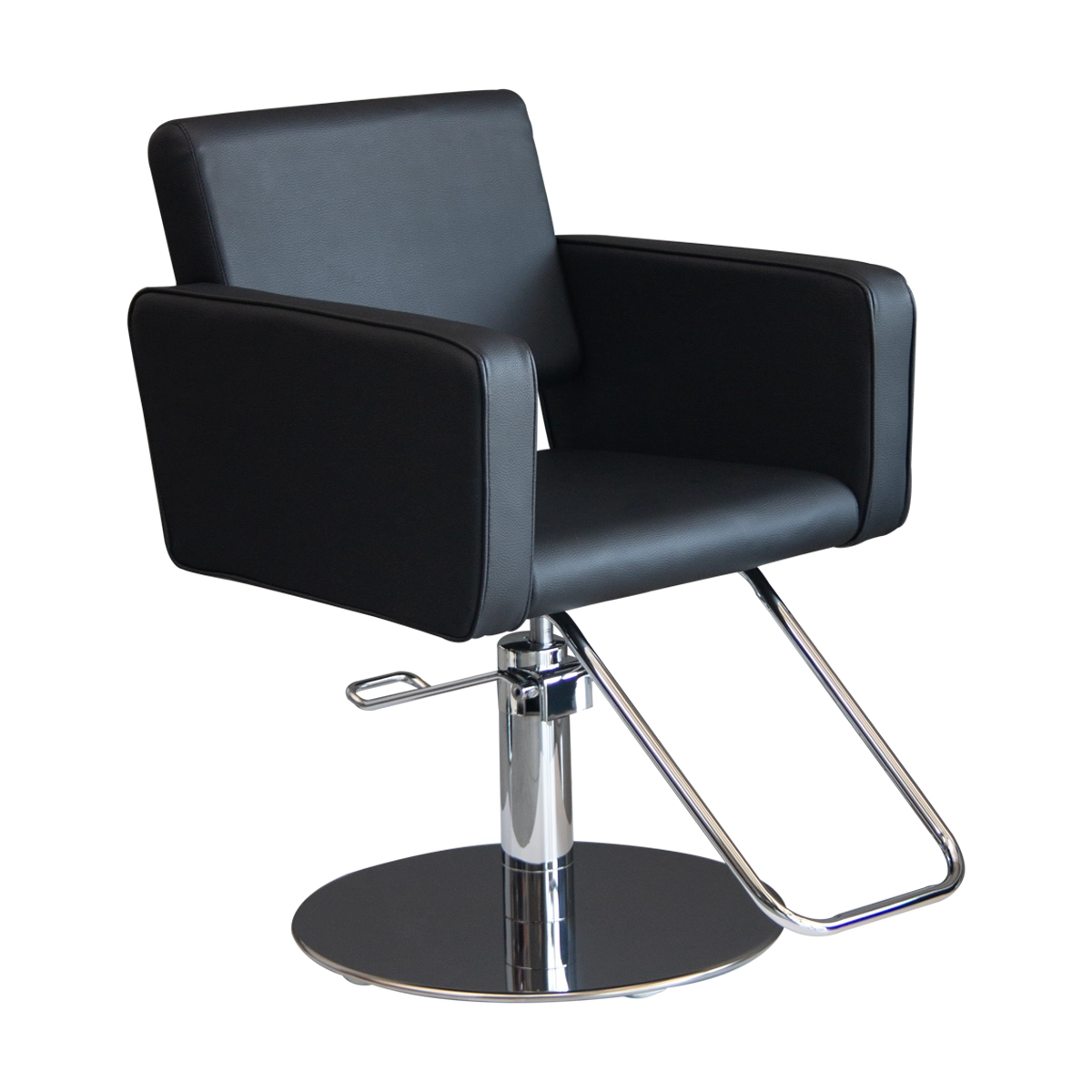 Salon Styling Chair Midnight Roto Black 